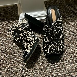 Reed Krakoff pony hair mules